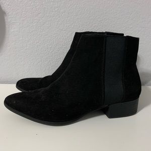 1 inch Black Booties